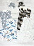 Набор пеленок-коконов (р.56 - 2 шт., р.62 - 2 шт.) Пеленка № 3